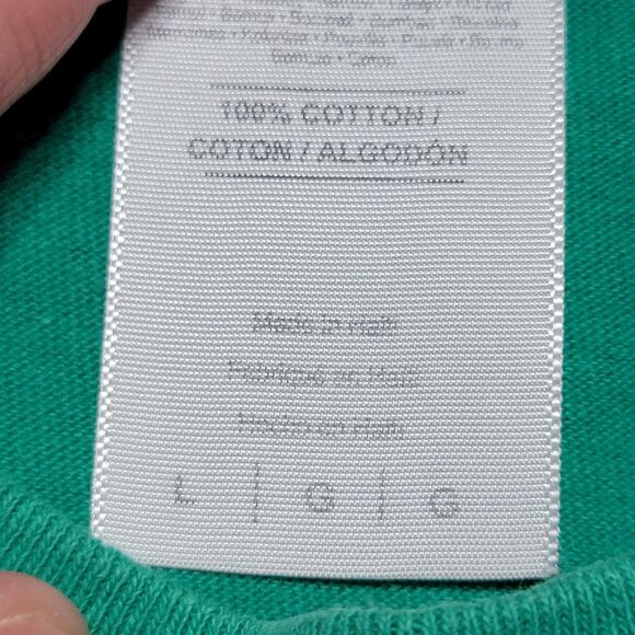 Gildan SS Green Unisex Tee Melting Rubix Cube - Size Large - Picture 5 of 5